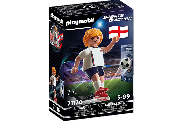 Artículo de Playmobil, Jugador de Fútbol - Inglaterra