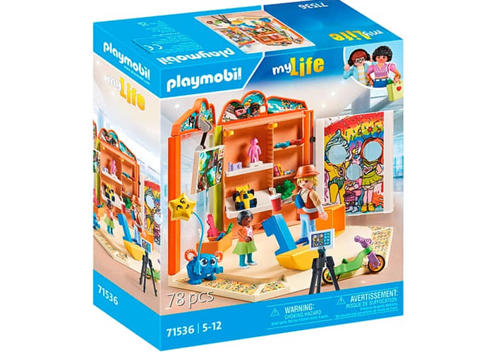 Artículo de Playmobil, Juguetería del centro comercial