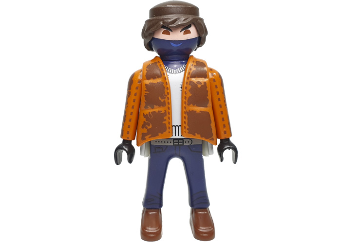 Artículo de Playmobil, LadrónChaqueta naranja