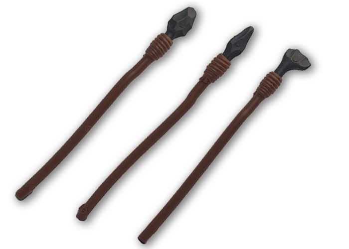 Artículo de Playmobil, Lanzas Prehistoria (x3)