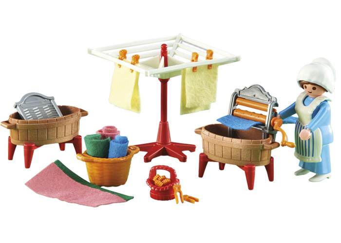 Artículo de Playmobil, lavandera