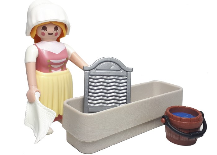 Artículo de Playmobil, Lavandera accesorios