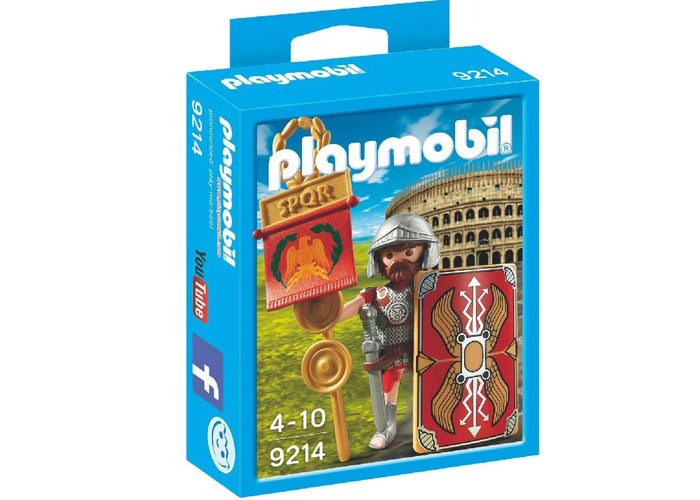 Artículo de Playmobil, Legionario Romano con estandarte
