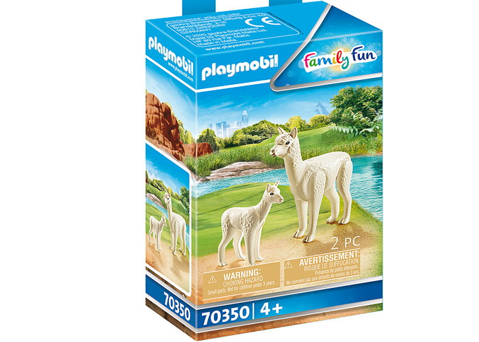 Artículo de Playmobil, Llama Alpaca con cría