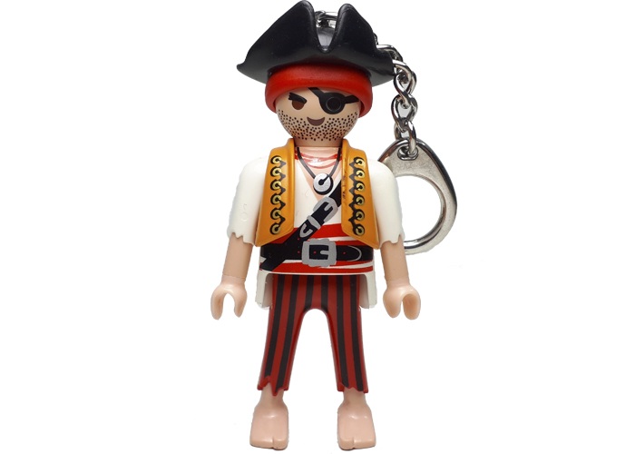 Artículo de Playmobil, Llavero Pirata