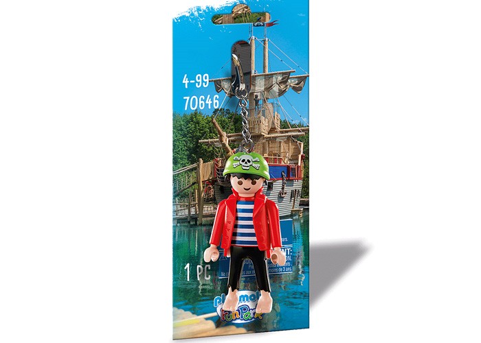 Artículo de Playmobil, Llavero Pirata 