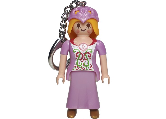 Artículo de Playmobil, Llavero Princesa Rosa