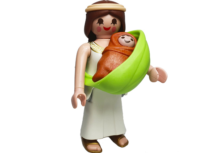 Artículo de Playmobil, Madre con Bebe Manta V2