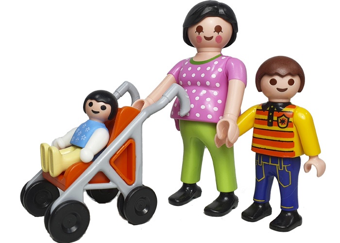 Artículo de Playmobil, Madre Embarazada con carrito