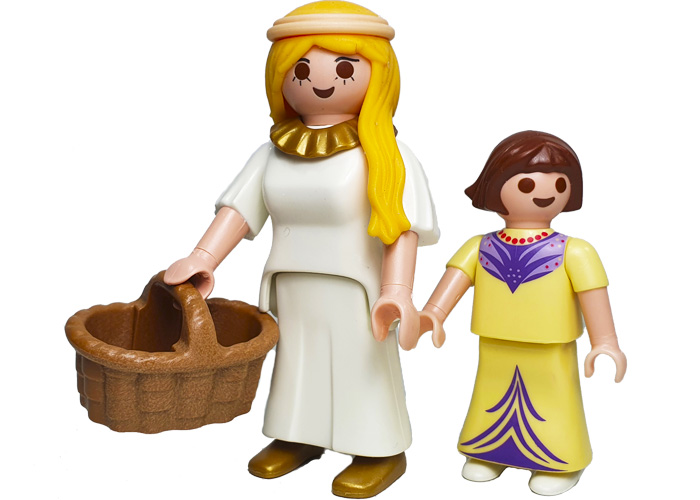 Artículo de Playmobil, Madre y Niña BELEN