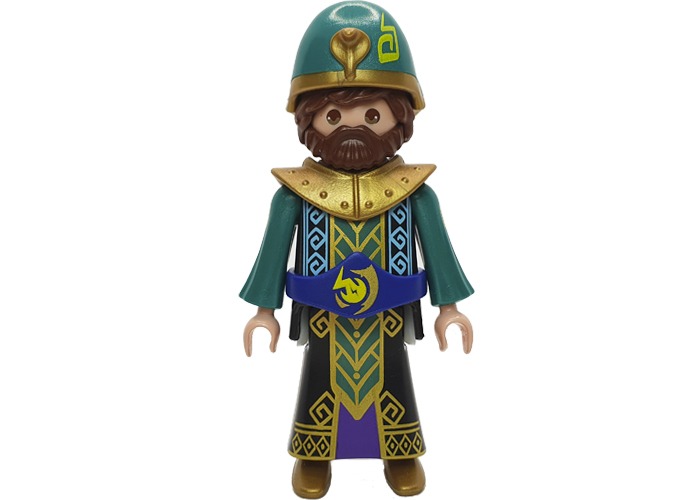 Artículo de Playmobil, mago AstraThor con gorro