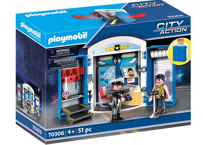 Artículo de Playmobil, Maletín Central Policías