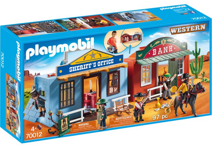 Artículo de Playmobil, Maletín Ciudad Oeste