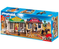 Artículo de Playmobil, Maletín del Oeste