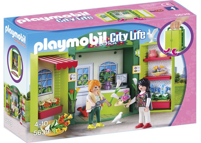 Artículo de Playmobil, Maletín Floristería Flora