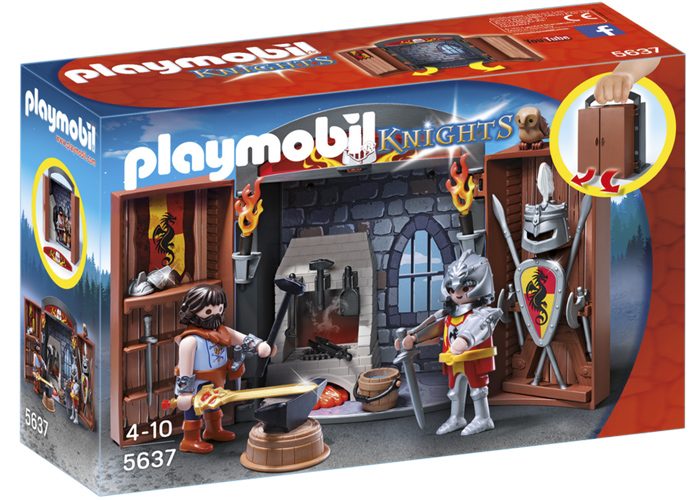 Artículo de Playmobil, Maletín Herrero Medieval
