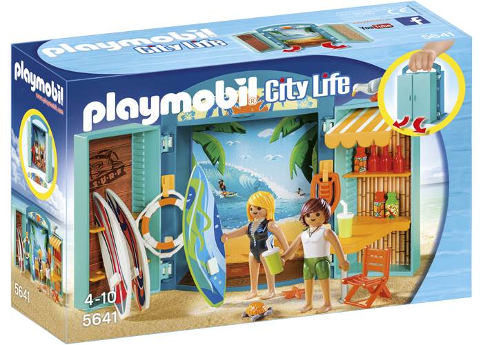 Artículo de Playmobil, Maletín Tienda de Surf