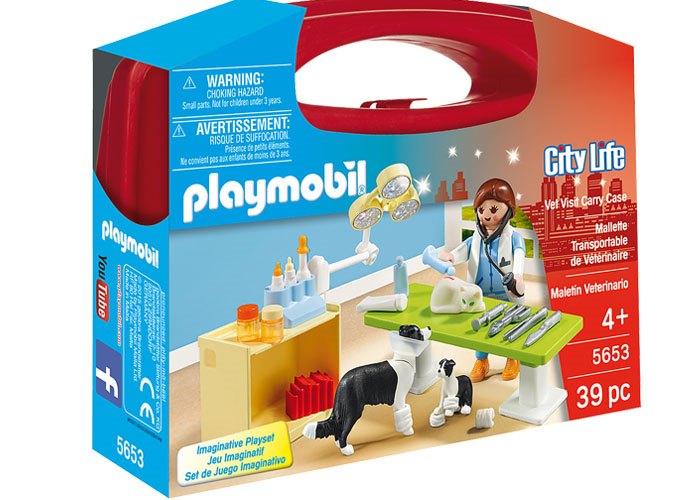 Artículo de Playmobil, Maletín Veterinaria