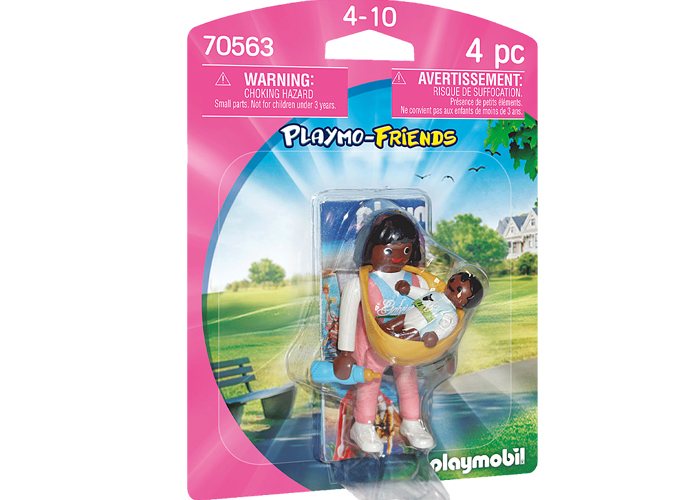 Artículo de Playmobil, Mamá con Portabebés