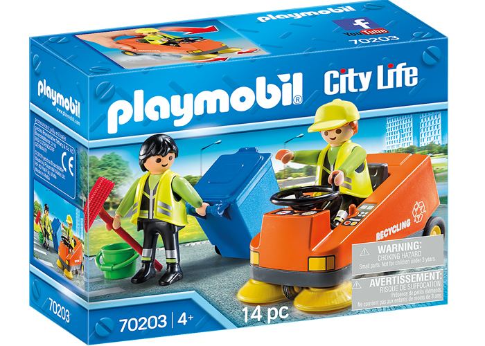 Artículo de Playmobil, Maquina Barredora