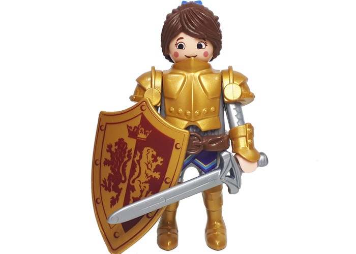Artículo de Playmobil, Marla Guerrera con escudo