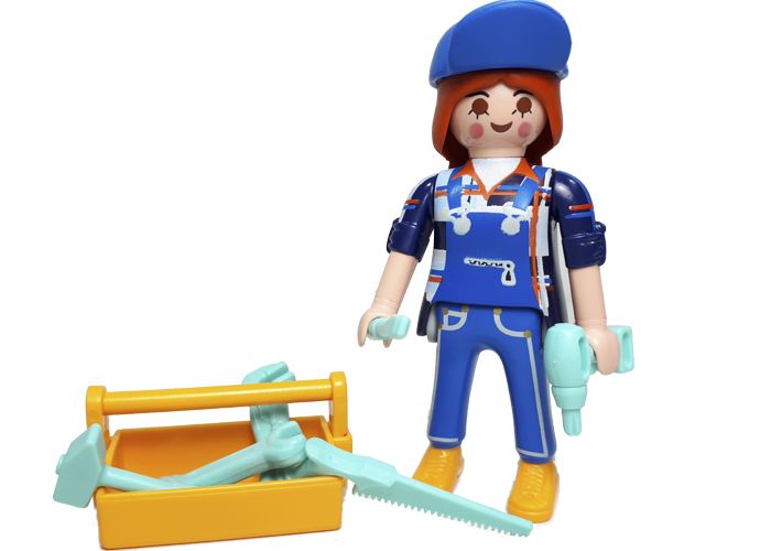 Artículo de Playmobil, Mecanica Chica