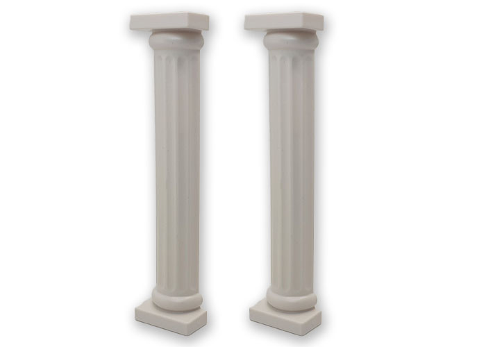 Artículo de Playmobil, media Columna Romana (x2)