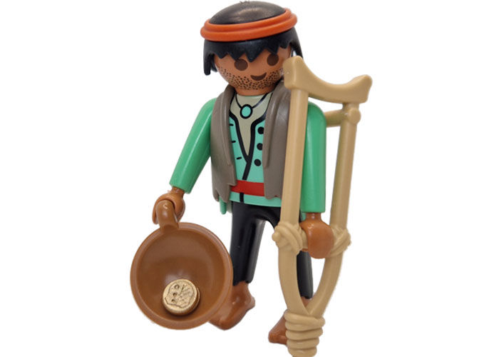 Artículo de Playmobil, Mendigo con muleta Belén v5