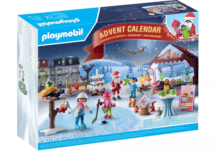 Artículo de Playmobil, Mercado navideño