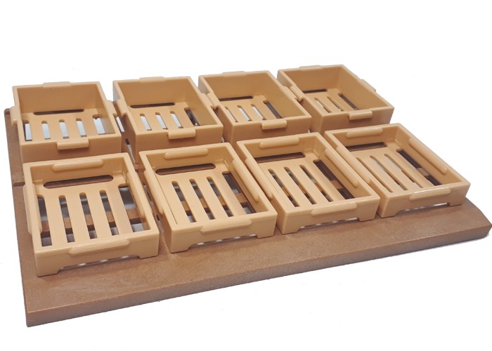 Artículo de Playmobil, Mesa Mercado con Cajas
