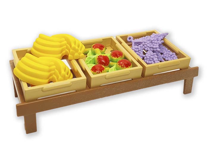 Artículo de Playmobil, Mesa Mercado Frutas