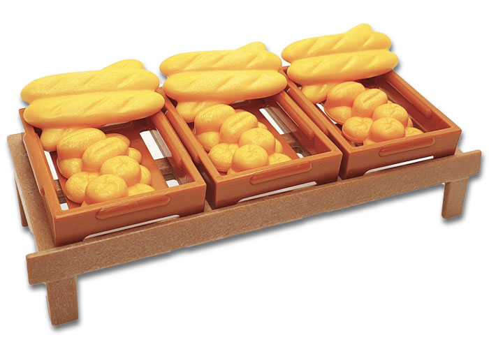 Artículo de Playmobil, Mesa mercado panadero v2