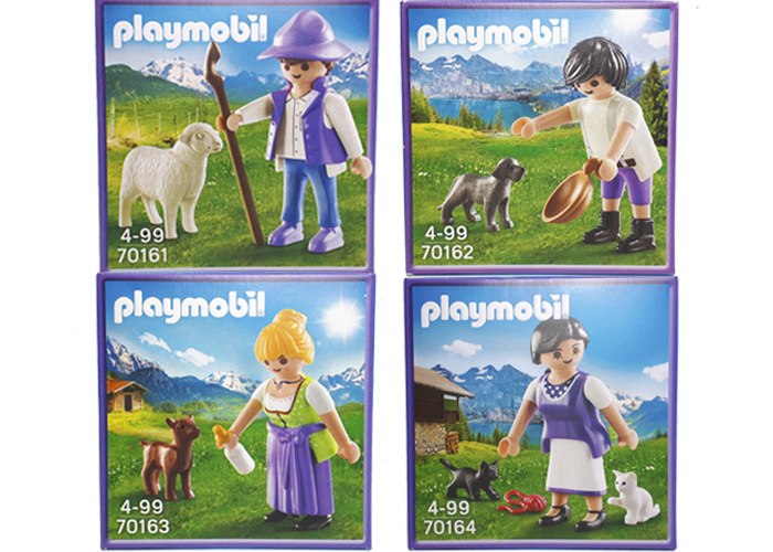 Artículo de Playmobil, Milka Pack 4 Cajas