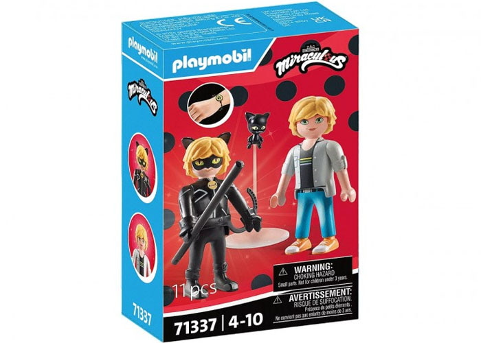 Artículo de Playmobil, Miraculous: Adrien & Cat Noir