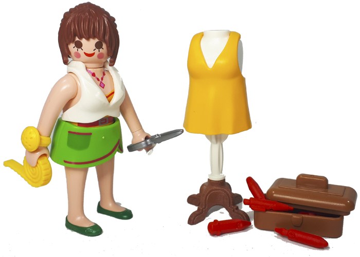 Artículo de Playmobil, Modista con accesorios