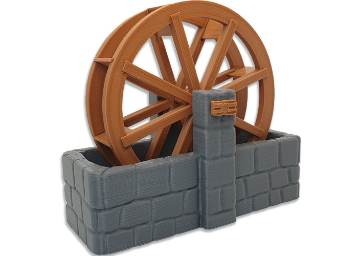 Artículo de Playmobil, Molino de Agua 3D