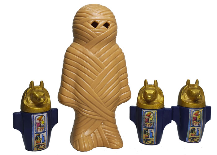 Artículo de Playmobil, Momia con vasos canopos EGIPTO