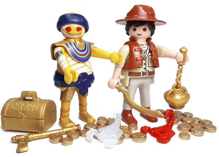 Artículo de Playmobil, Momia y explorador