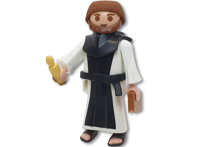 Artículo de Playmobil, Monje Kloster Eberbach con vela y libro v2