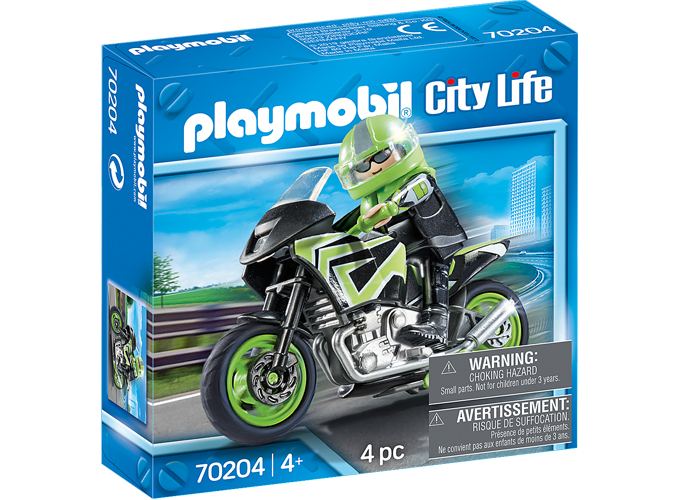 Artículo de Playmobil, Motorista