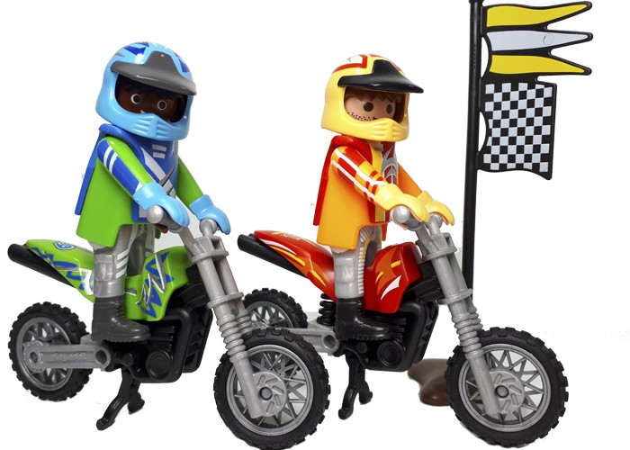 Artículo de Playmobil, Motos de Cross