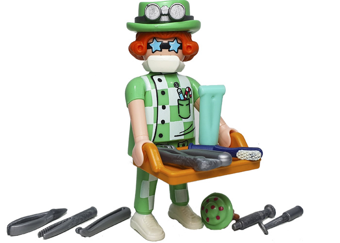Artículo de Playmobil, Mr Dentist con accesorios