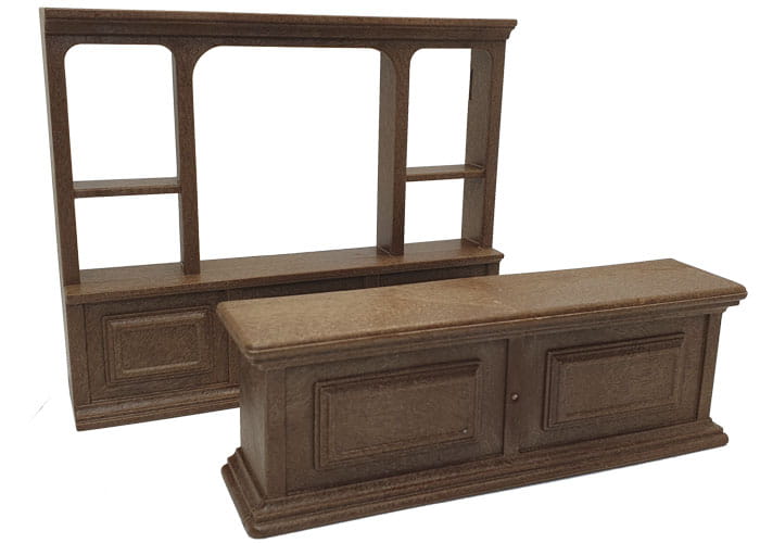 Artículo de Playmobil, Mueble y Mostrador madera