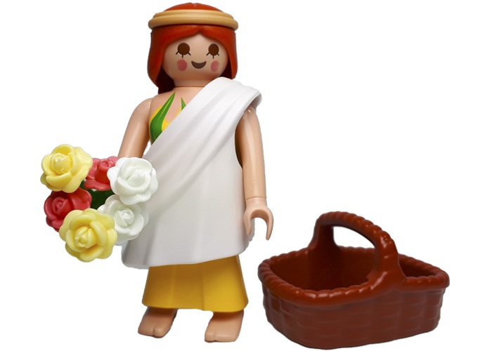 Artículo de Playmobil, Mujer aldeana floristera