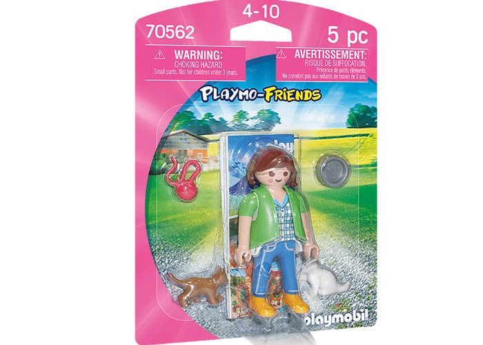 Artículo de Playmobil, Mujer con gatitos