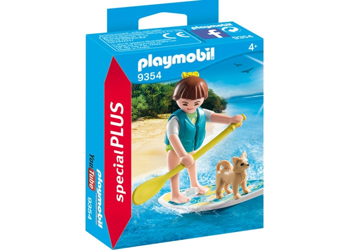 Artículo de Playmobil, Mujer surfera con remo