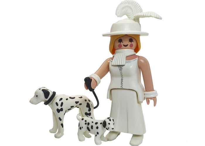 Artículo de Playmobil, Mujer Victoriana con dalmata