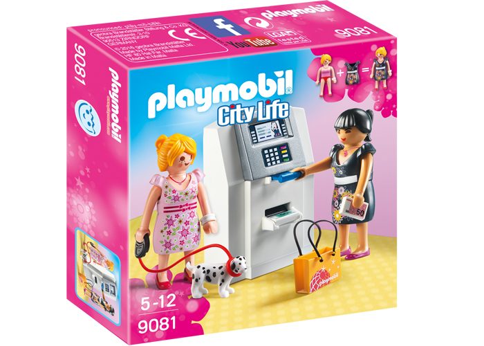 Artículo de Playmobil, Mujeres en cajero automático
