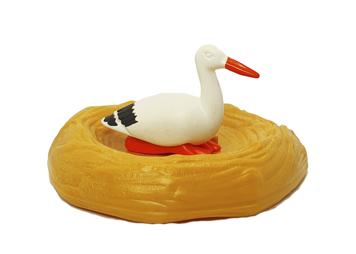 Artículo de Playmobil, Nido con cigüeña v2