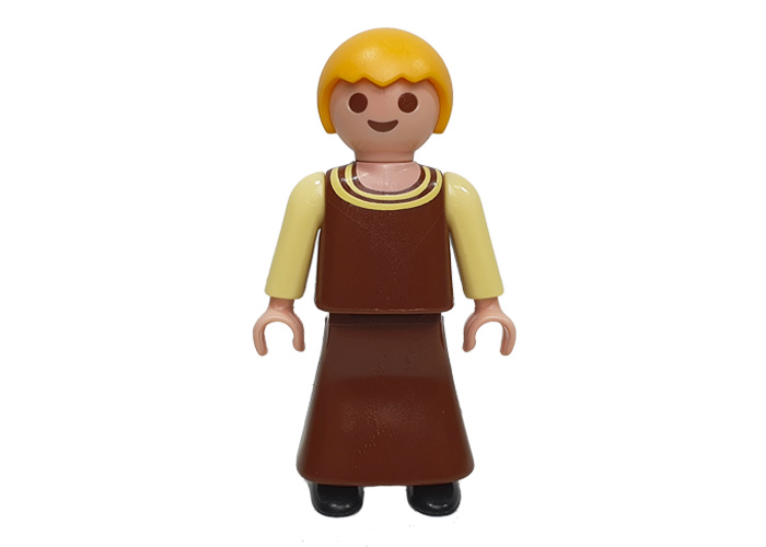 Artículo de Playmobil, Niño Aldeano Marron